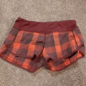 Lululemon Womens Speed Up Shorts